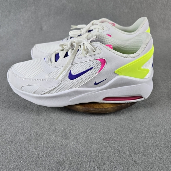 Nike womens air max bolt, amd white indigo burst pink blast siz 10 sneakers shoe - Picture 3 of 9